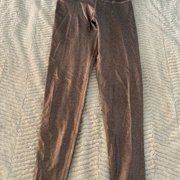 Bundle of 3 kyodan ultra high waist metallic space dye heather jersey leggings - Picture 15 of 16